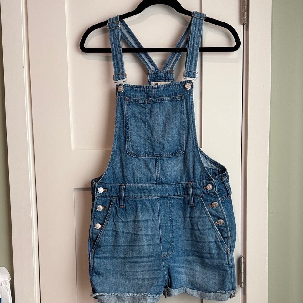 Madewell Adirondack Short Overalls - NWOT - Medium